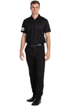 Men's Black Custom Cool & Dry Polo MOC