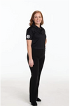 Women's Black Custom Cool & Dry Polo MOC