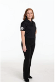 Women's Black Custom Cool & Dry Polo MOC
