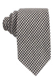 (10) Black and White Houndstooth Neckties