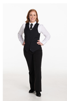 Women's SA/Cocktail/Server Vest Black