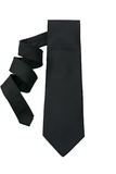 (10) Ocean Prime Server Assistant Black Solid Neckties