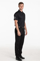 Men's Black Custom Cool & Dry Polo